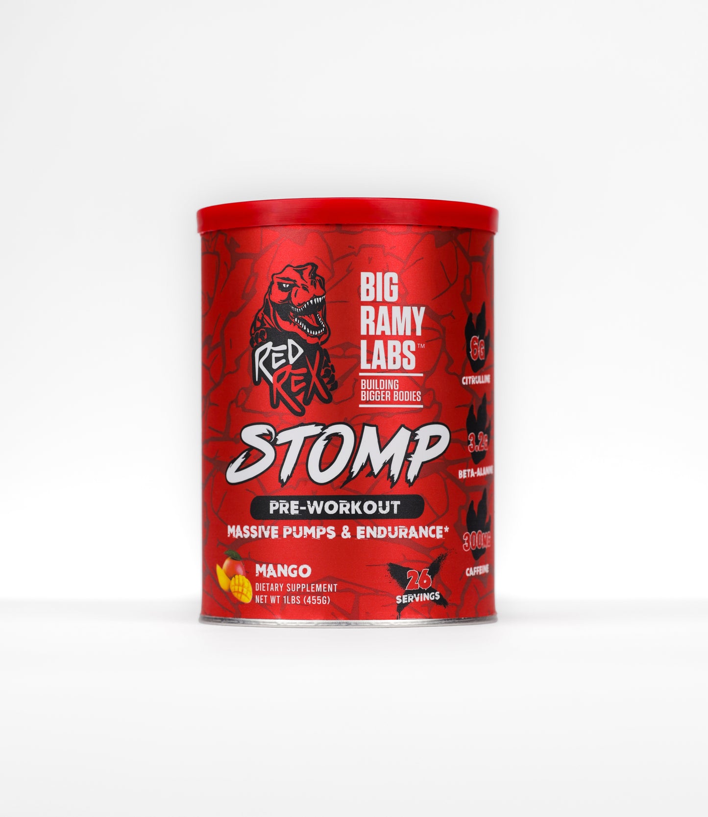 RED REX STOMP PREWORKOUT