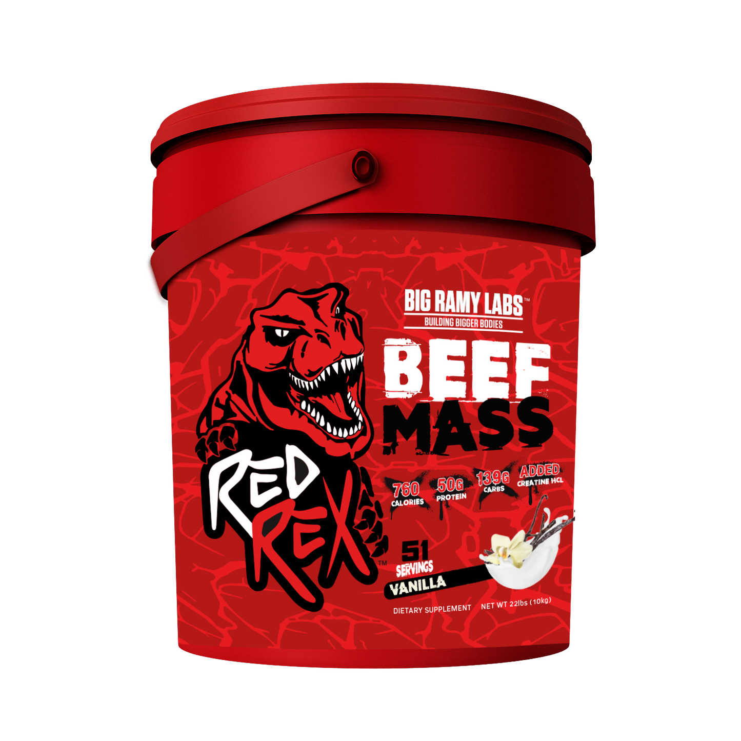 RED REX BEEF MASS GAINER