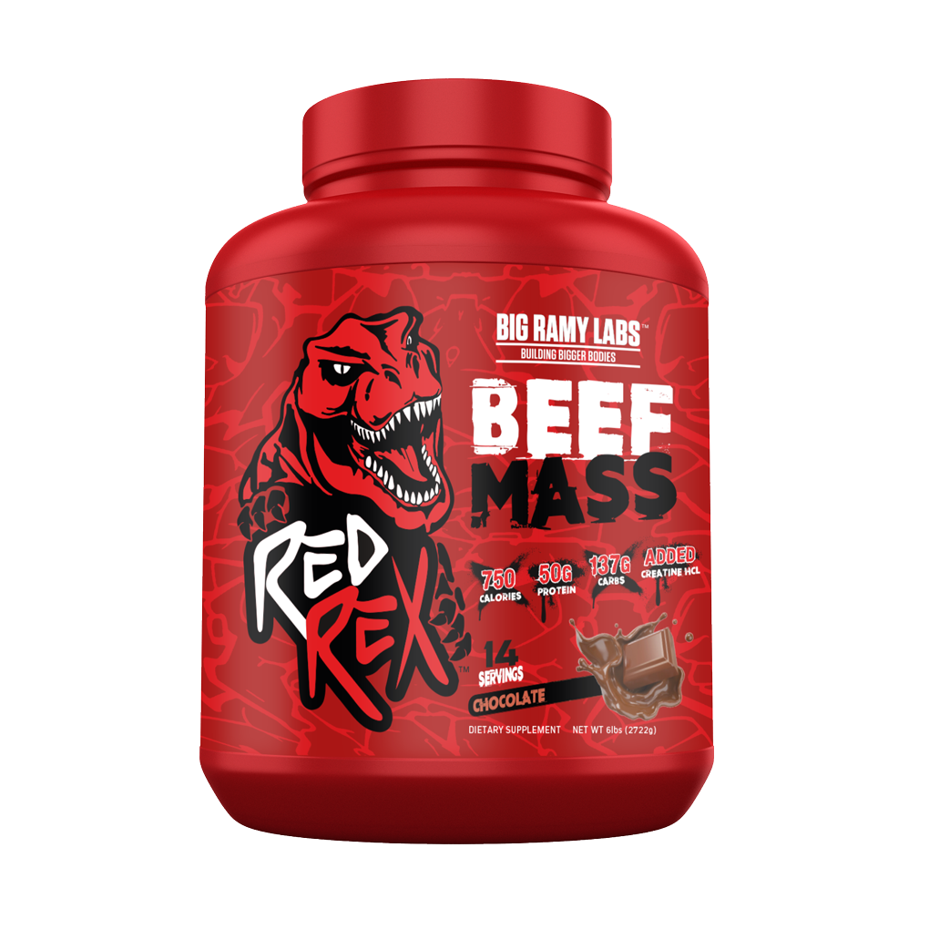 RED REX BEEF MASS GAINER – Big Ramy Labs